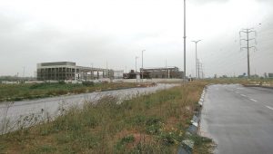אזור התעשייה 50 במזרח כפר סבא. צילום עזרא לוי