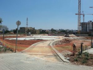 הפארק בפרויקט. צילום שחר קהלני