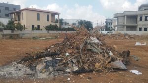 אתר פסולת בג'לג'וליה. צילום יניב בלייכר