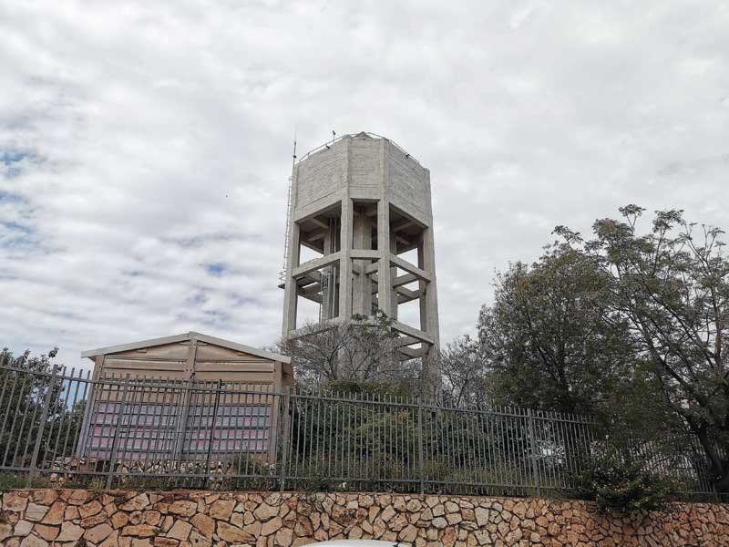 מגדל המים כיום. צילום עזרא לוי