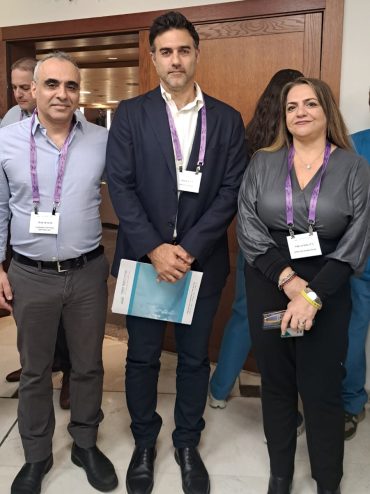 כנס במאיר: ד"ר גלוריה רשיד, ד"ר גיא טופז ופרופ' שי קויתי. צילום: דוברות מרכז רפואי מאיר