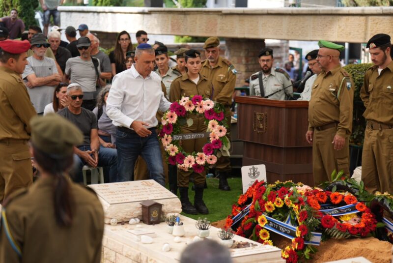 הלוויית סמ"ר עוז דניאל, צילום עיריית כפר סבא