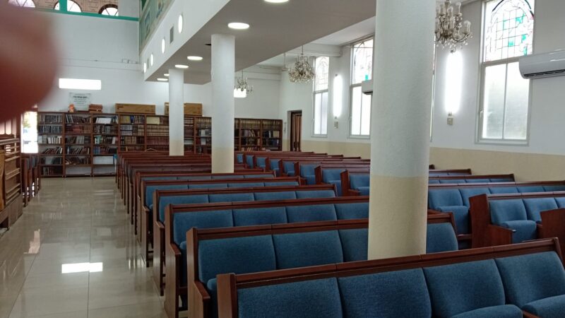 בית הכנסת המרכזי בכפר סבא לאחר השיפוץ, צילום דוברות העירייה